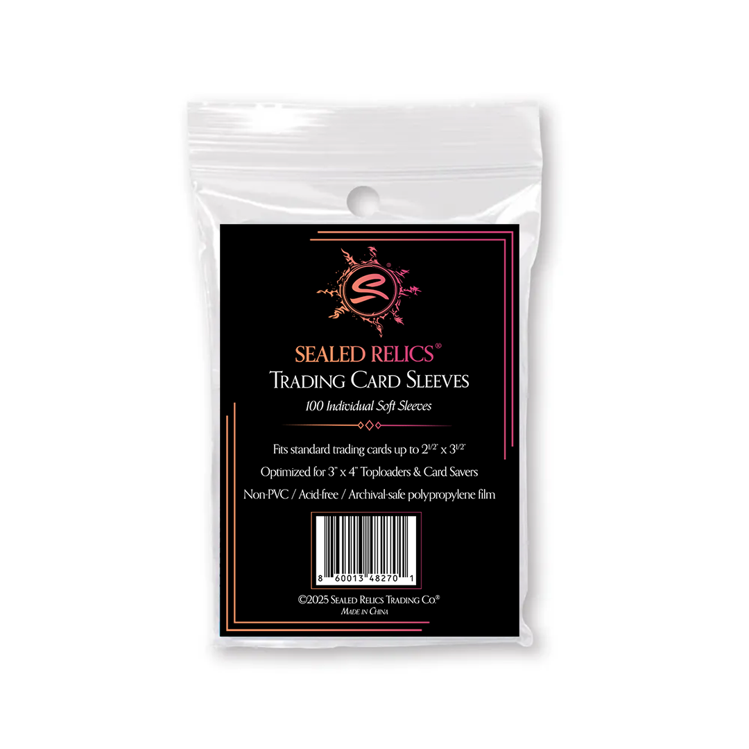 Soft Sleeves (100ct) Sealed Relics Trading Co. Soft Sleeves (100ct) Sealed Relics Trading Co.